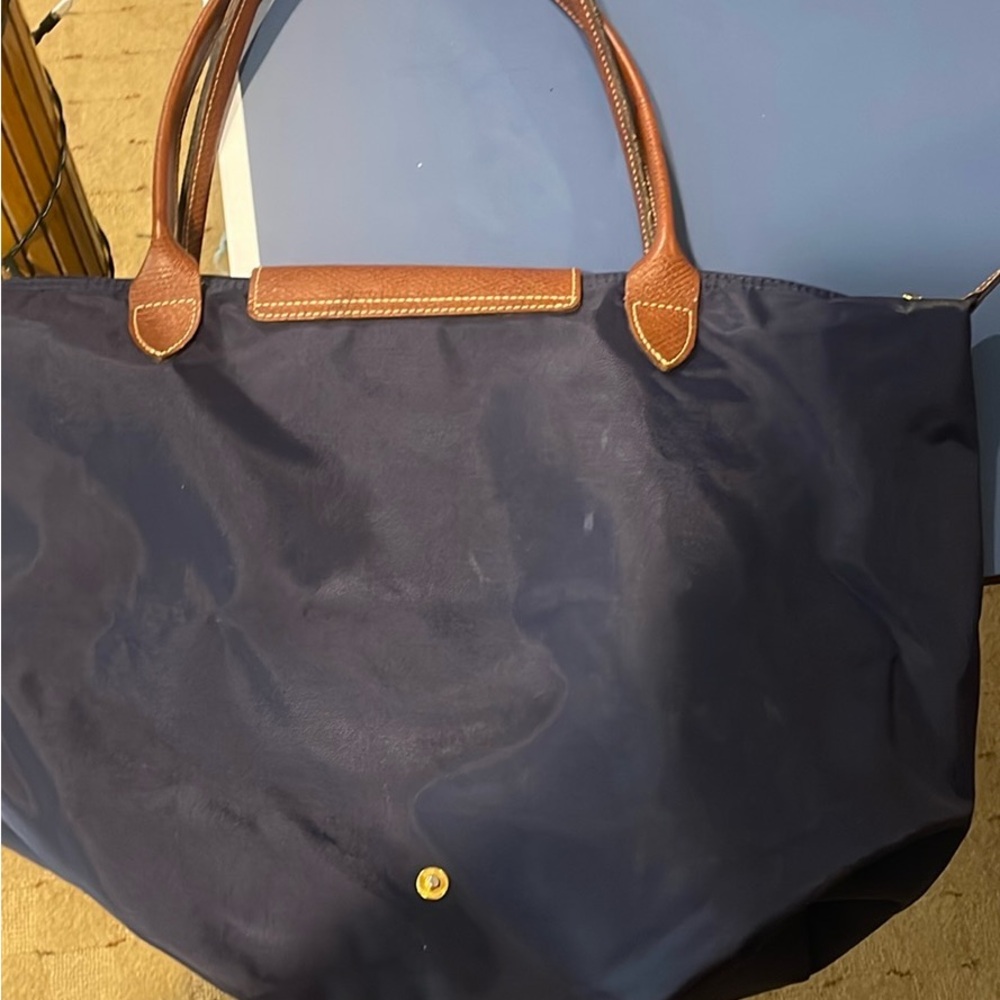 COPY - Navy Longchamp Bag - Picture 4 of 4